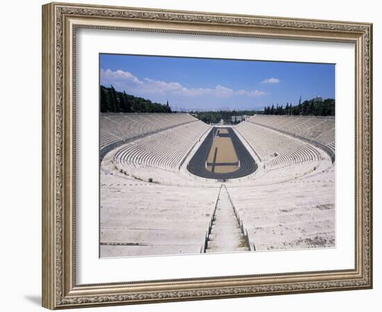 Panathenaikos Stadium, Athens, Greece-Hans Peter Merten-Framed Photographic Print