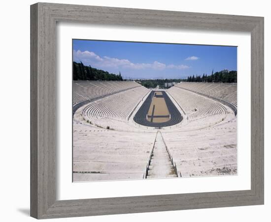 Panathenaikos Stadium, Athens, Greece-Hans Peter Merten-Framed Photographic Print