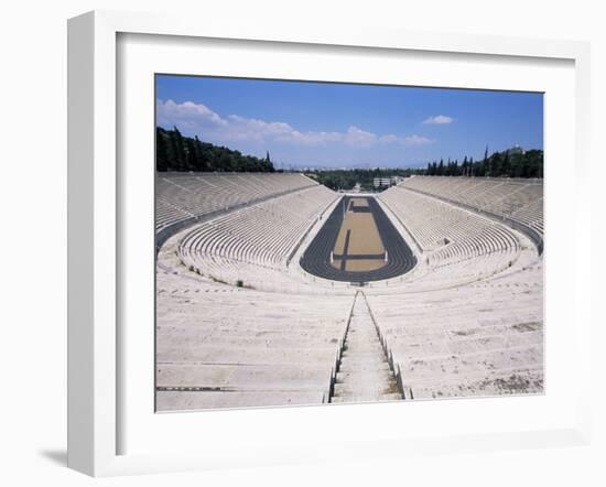 Panathenaikos Stadium, Athens, Greece-Hans Peter Merten-Framed Photographic Print