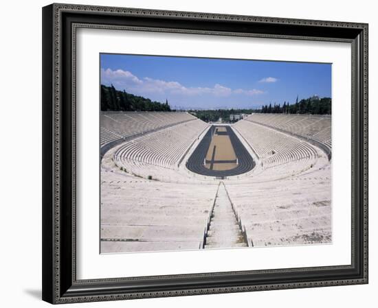 Panathenaikos Stadium, Athens, Greece-Hans Peter Merten-Framed Photographic Print