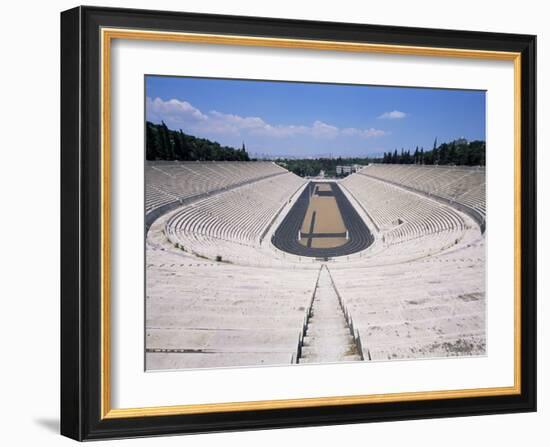 Panathenaikos Stadium, Athens, Greece-Hans Peter Merten-Framed Photographic Print