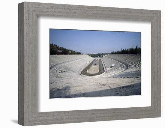 Panatheniac Stadium, Site of the 1896 Olympic Games-Gilbert Iundt-Framed Photographic Print