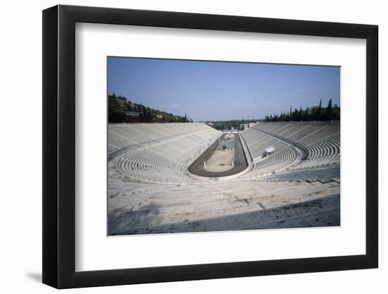 Panatheniac Stadium, Site of the 1896 Olympic Games-Gilbert Iundt-Framed Photographic Print