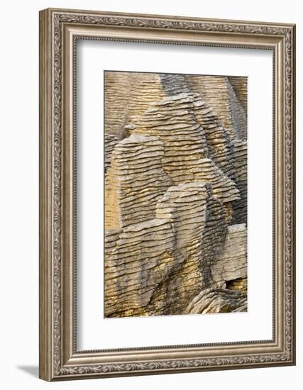 Pancake Rocks on South Island-Michele Westmorland-Framed Photographic Print