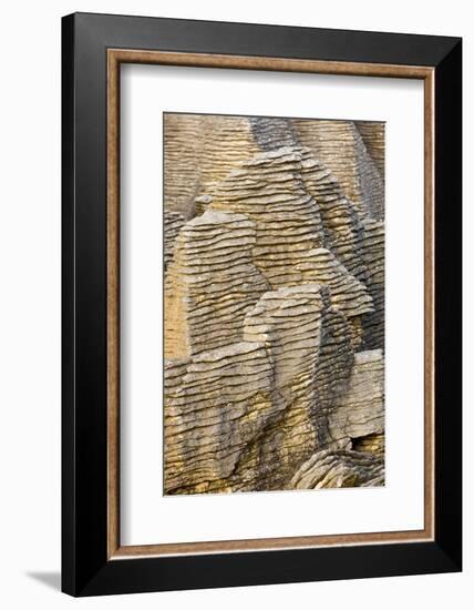 Pancake Rocks on South Island-Michele Westmorland-Framed Photographic Print
