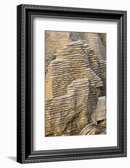 Pancake Rocks on South Island-Michele Westmorland-Framed Photographic Print