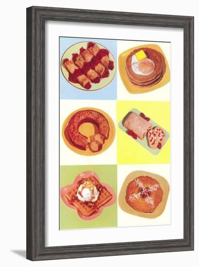 Pancakes, Waffles, Etc.-null-Framed Art Print