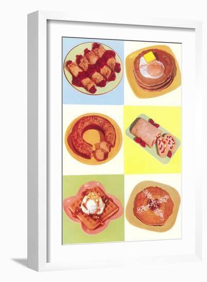 Pancakes, Waffles, Etc.-null-Framed Art Print