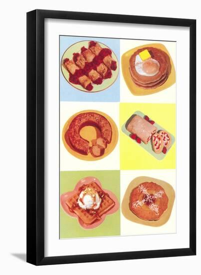 Pancakes, Waffles, Etc.-null-Framed Premium Giclee Print