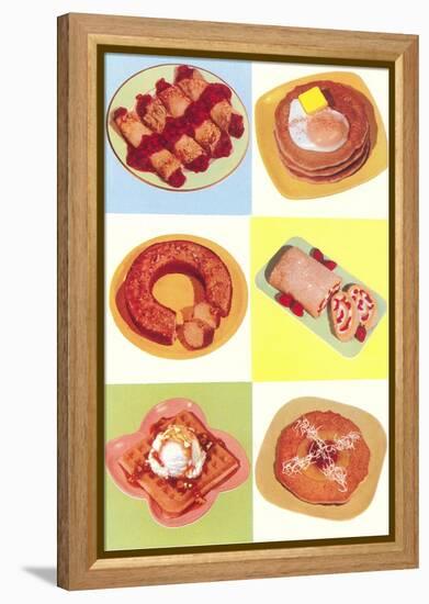 Pancakes, Waffles, Etc.-null-Framed Stretched Canvas