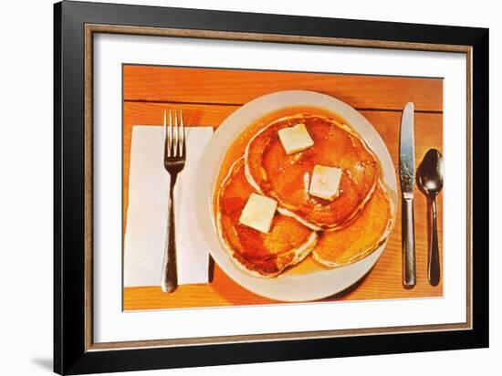 Pancakes-null-Framed Premium Giclee Print