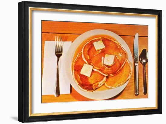 Pancakes-null-Framed Premium Giclee Print