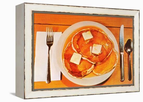 Pancakes-null-Framed Stretched Canvas