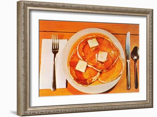 Pancakes--Framed Art Print
