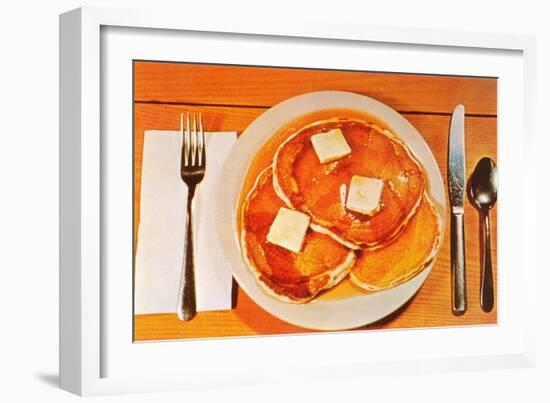 Pancakes--Framed Art Print