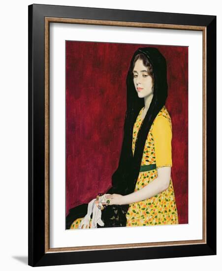 Panchita Zorolla, 1916-William Strang-Framed Giclee Print