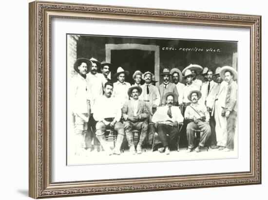 Pancho Villa and Gang, Mexico-null-Framed Art Print