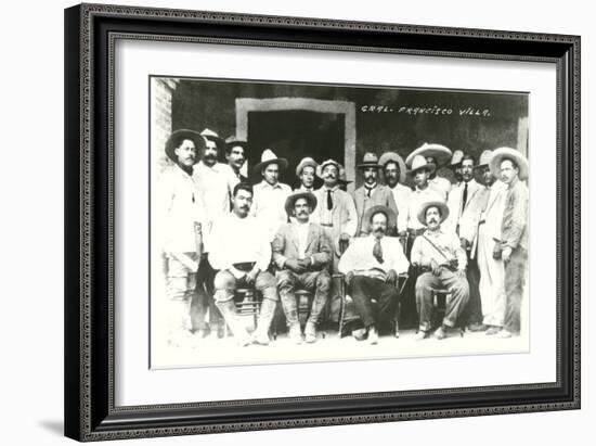 Pancho Villa and Gang, Mexico-null-Framed Art Print