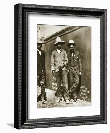 Pancho Villa and Two Rebels-null-Framed Giclee Print