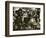 Pancho Villa in the Presidential Chair with Emiliano Zapata at His Side, Mexico City, 1914-5-null-Framed Giclee Print