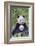 Panda And Baby-null-Framed Art Print