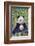 Panda And Baby-null-Framed Art Print