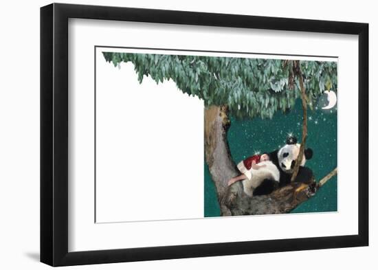 Panda And Child-Nancy Tillman-Framed Premium Giclee Print