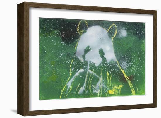 Panda Bear-Whoartnow-Framed Giclee Print