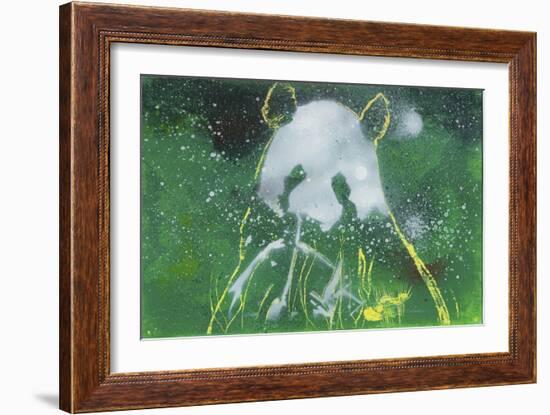 Panda Bear-Whoartnow-Framed Giclee Print