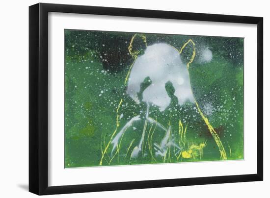 Panda Bear-Whoartnow-Framed Giclee Print