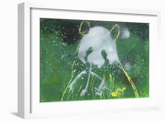 Panda Bear-Whoartnow-Framed Giclee Print