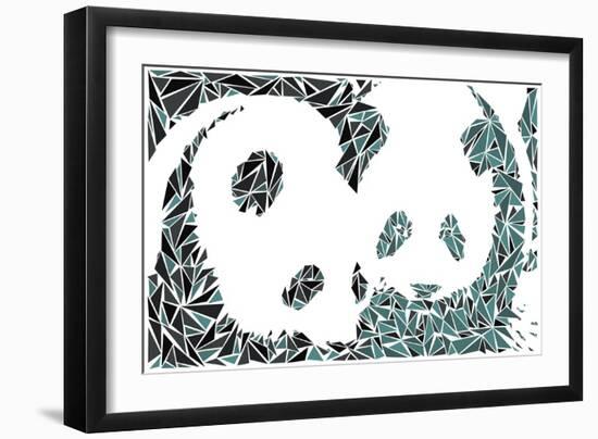 Panda Bears-Cristian Mielu-Framed Premium Giclee Print