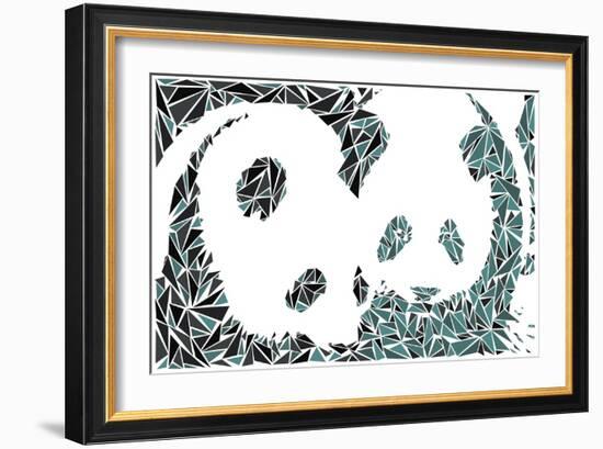 Panda Bears-Cristian Mielu-Framed Premium Giclee Print