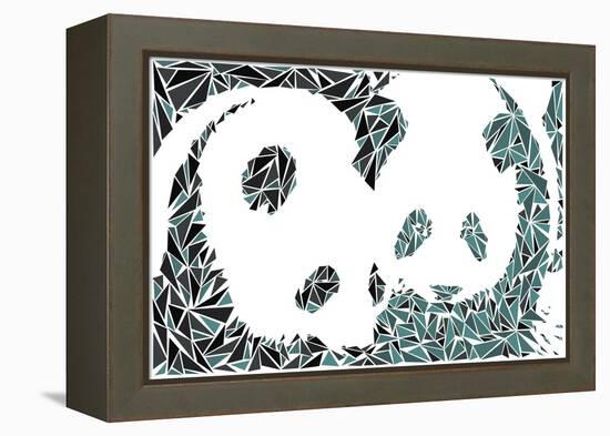 Panda Bears-Cristian Mielu-Framed Stretched Canvas