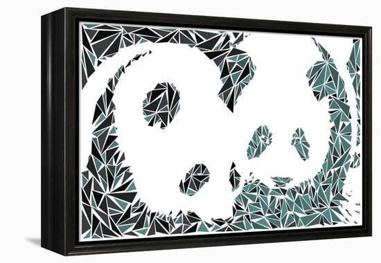 Panda Bears-Cristian Mielu-Framed Stretched Canvas