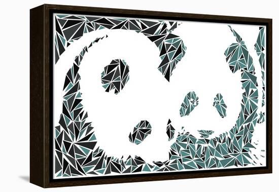 Panda Bears-Cristian Mielu-Framed Stretched Canvas