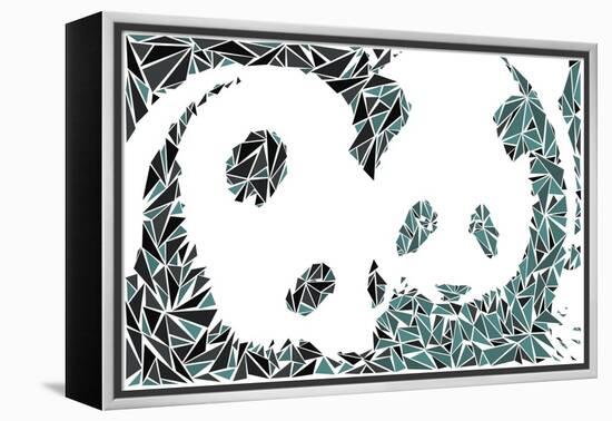 Panda Bears-Cristian Mielu-Framed Stretched Canvas