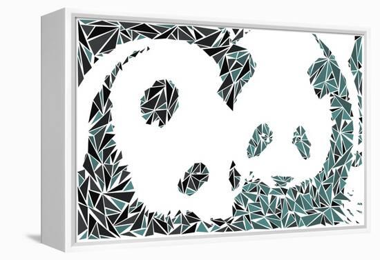 Panda Bears-Cristian Mielu-Framed Stretched Canvas