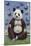Panda Buddha-James W. Johnson-Mounted Giclee Print