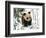 Panda Cub on Snow, Wolong, Sichuan, China-Keren Su-Framed Photographic Print