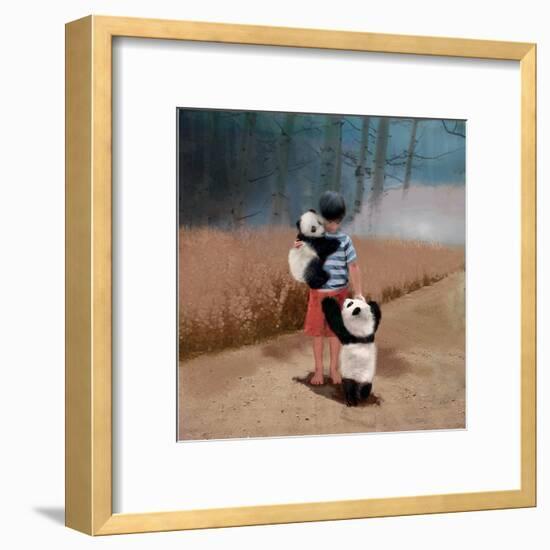 Panda Friends-Nancy Tillman-Framed Art Print