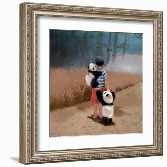 Panda Friends-Nancy Tillman-Framed Art Print