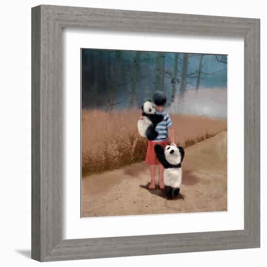 Panda Friends-Nancy Tillman-Framed Art Print