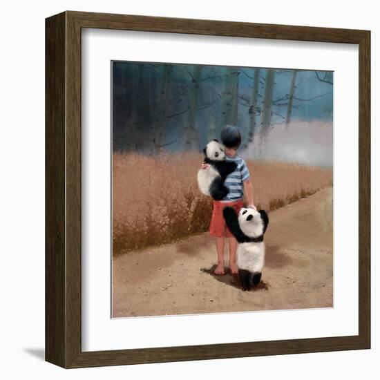 Panda Friends-Nancy Tillman-Framed Art Print