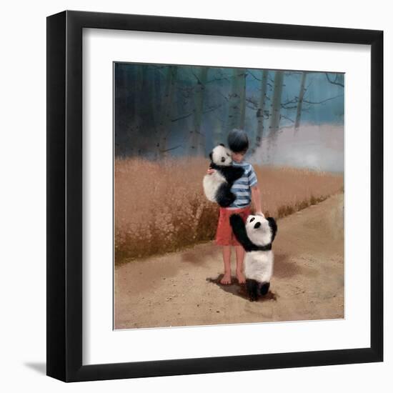 Panda Friends-Nancy Tillman-Framed Art Print