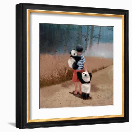 Panda Friends-Nancy Tillman-Framed Art Print