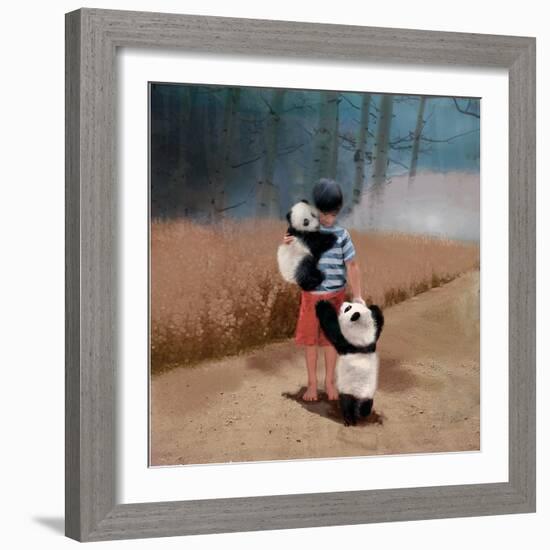 Panda Friends-Nancy Tillman-Framed Art Print