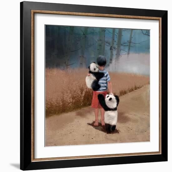 Panda Friends-Nancy Tillman-Framed Art Print