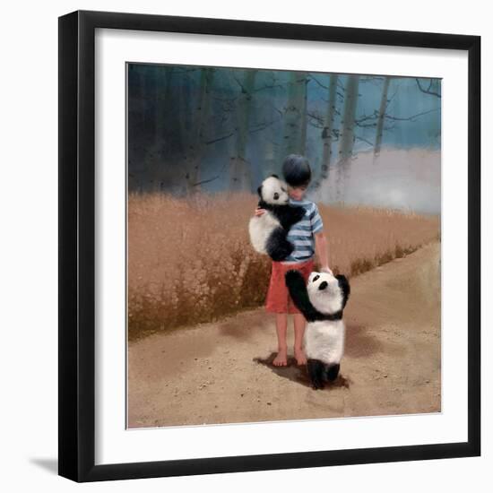 Panda Friends-Nancy Tillman-Framed Art Print