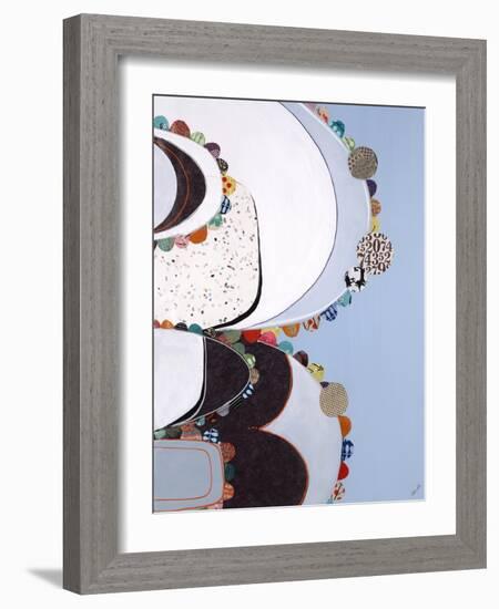 Panda Fun II-Sydney Edmunds-Framed Giclee Print